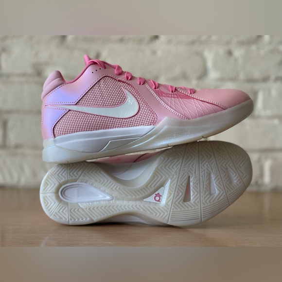 Nike KD Aunt Pearl Kay Yow Men Size Soft Pink White Lotus Pink